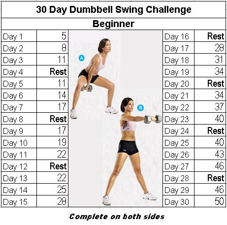 21-Day Workout Challenge for beginners